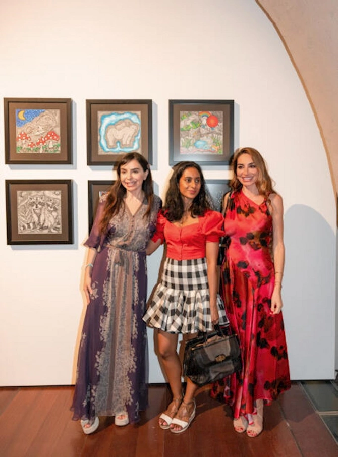 Leyla Əliyeva London Dizayn Biennalesində Azərbaycan MAMA Ana təbiət” sərgisində iştirak edib — FOTOLAR