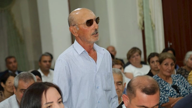 Hacıqabulda növbəti səyyar qəbul-görüş keçirildi — FOTOLAR