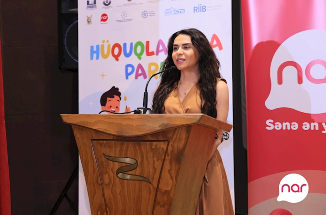 “Nar” uşaqların hüquqlarına dair maarifləndirici kampaniyanın tərəfdaşı oldu — FOTOLAR