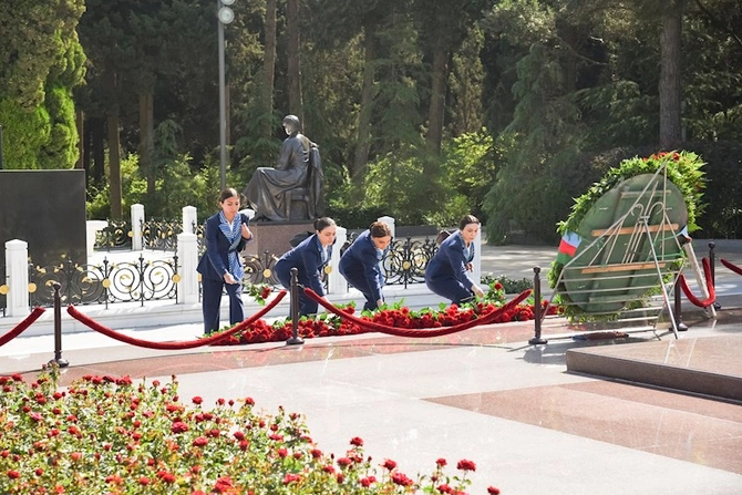 AZAL kollektivi Fəxri xiyabanda — FOTOLAR AZAL kollektivi Fəxri xiyabanda — FOTOLAR