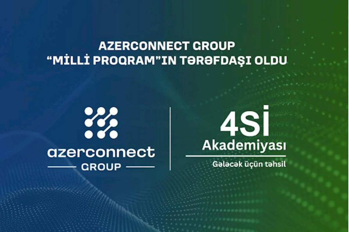 “Azerconnect Group” “4Sİ Akademiyası — Milli Proqram”ın tərəfdaşı oldu (FOTOLAR)