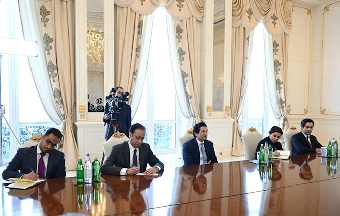 Prezident İlham Əliyev Pakistanın neft nazirini qəbul edib — FOTOLAR (YENİLƏNİB)