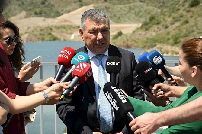 Zabuxçay su anbarına mediatur təşkil edildi — FOTOLAR Zabuxçay su anbarına mediatur təşkil edildi — FOTOLAR