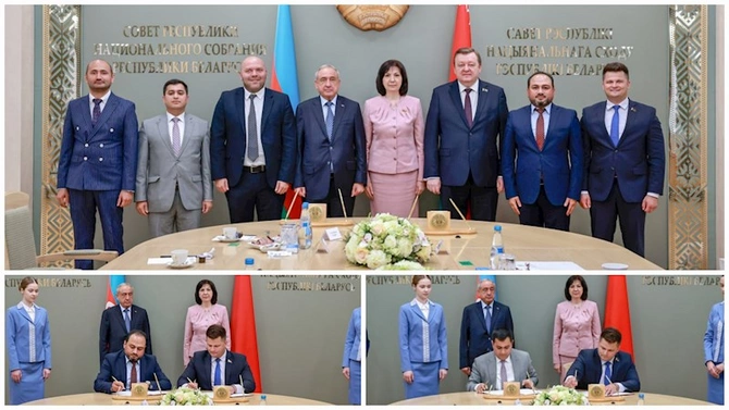 Belarus Parlamentinin sədri Azərbaycan-Belarus Gənclər Forumunun iştirakçılarını qəbul etdi — FOTOLAR Belarus Parlamentinin sədri Azərbaycan-Belarus Gənclər Forumunun iştirakçılarını qəbul etdi — FOTOLAR