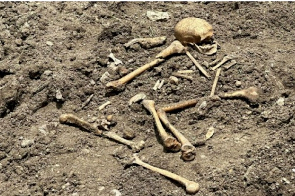 Qubadlıda sümük qalıqları aşkarlandı