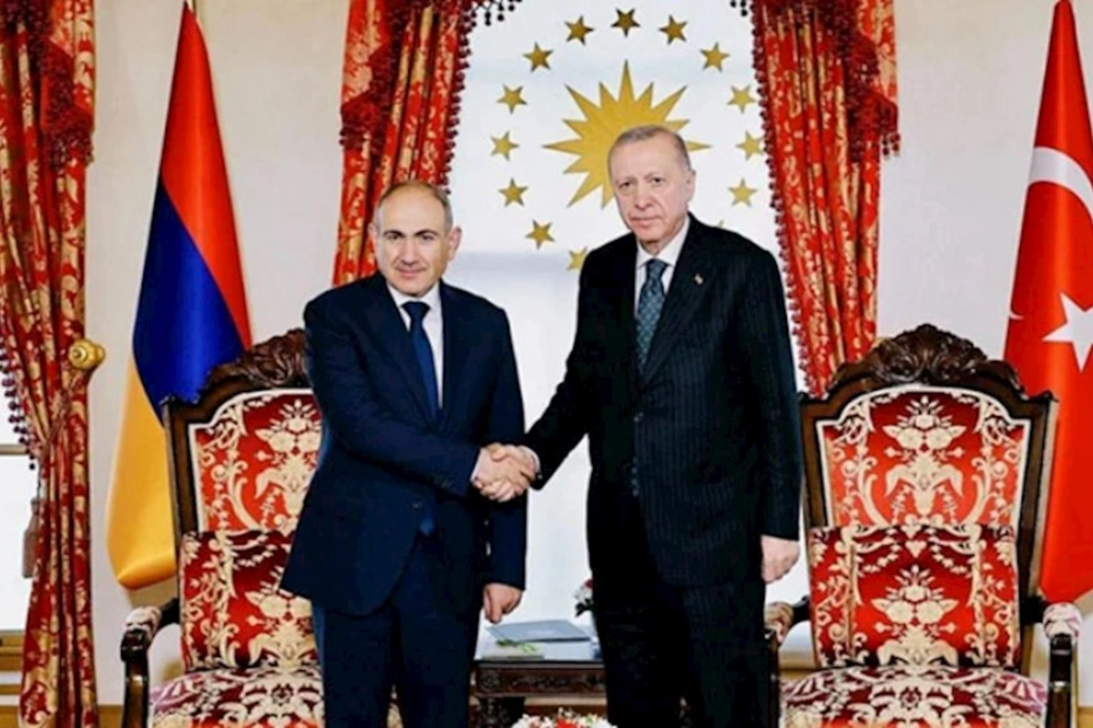 Ərdoğan Paşinyanı qəbul etdi