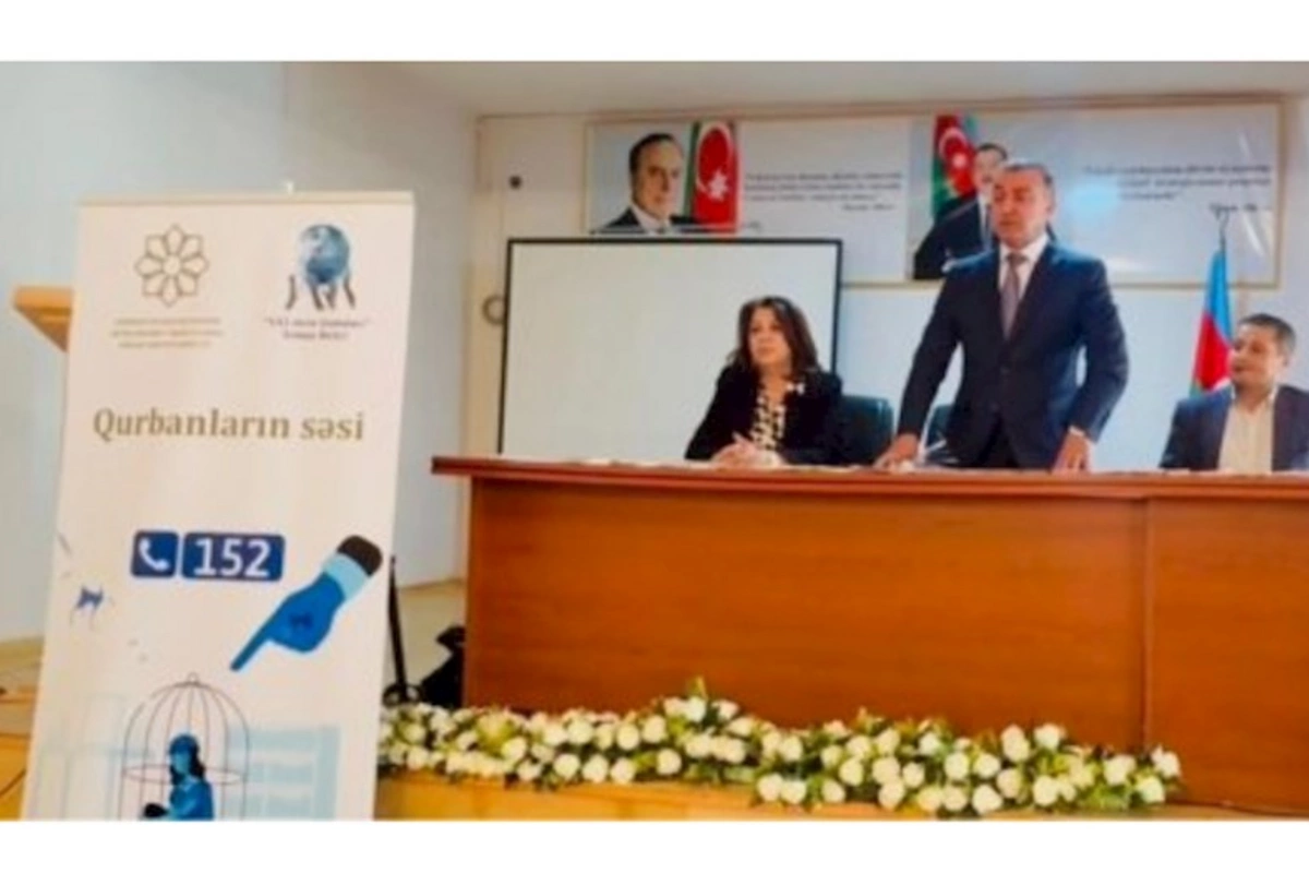 XXI Əsrin Qadınları İB ”Qurbanların səsi layihəsi çərçivəsində Şamaxı Dövlət Regional Kollecində tədbir keçirib