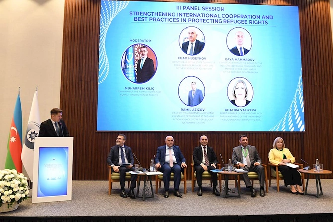 Bakıda keçirilən Ombudsmanların Beynəlxalq Simpoziumunda Böyük Qayıdışla bağlı məlumat verilib — FOTOLAR