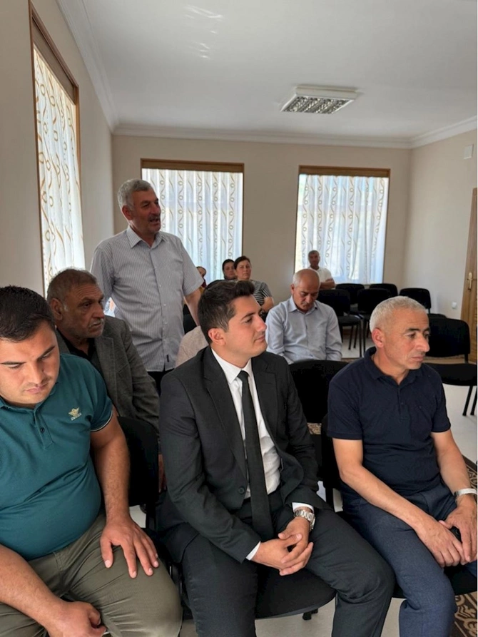 Milli Məclisin deputatı Vüqar Rəhimzadə Culfada seçiciləri ilə növbəti görüşünü keçirib — FOTOLAR
