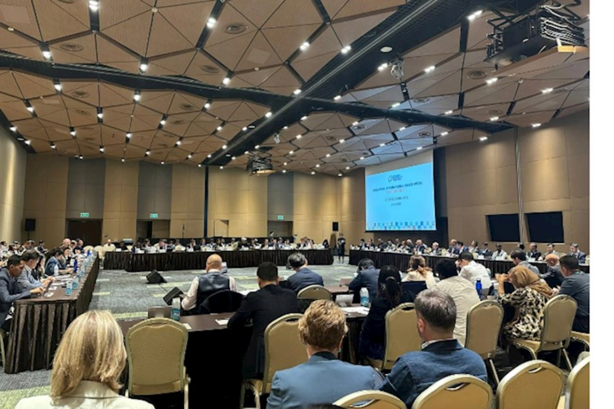 Azərbaycan Dövlət Su Ehtiyatları Agentliyinin əməkdaşları Sinqapurda beynəlxalq sammitdə — FOTOLAR