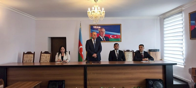 Hacıqabulda Dövlət Qulluqçularının Peşə bayramı qeyd olundu — FOTOLAR
