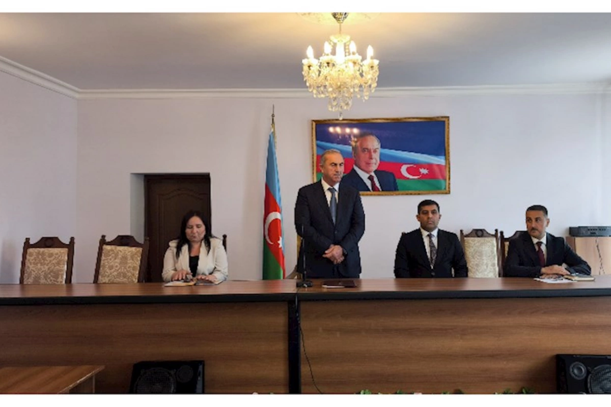 Hacıqabulda Dövlət Qulluqçularının Peşə bayramı qeyd olundu — FOTOLAR