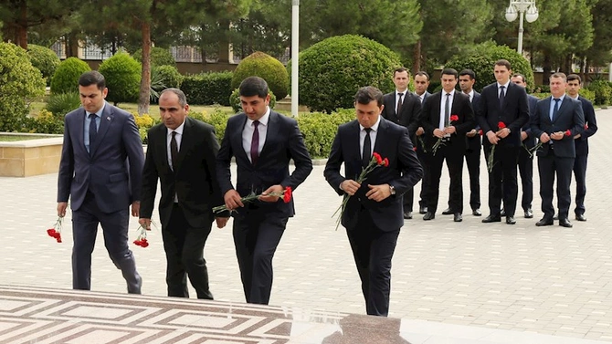 Hacıqabulda Dövlət Qulluqçularının Peşə bayramı qeyd olundu — FOTOLAR