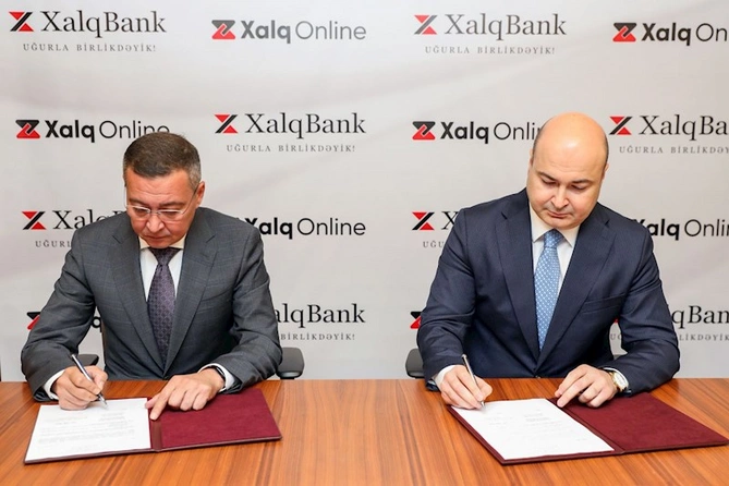 Xalq Bank Milli Depozit Mərkəzinə üzv oldu — FOTOLAR Xalq Bank Milli Depozit Mərkəzinə üzv oldu — FOTOLAR
