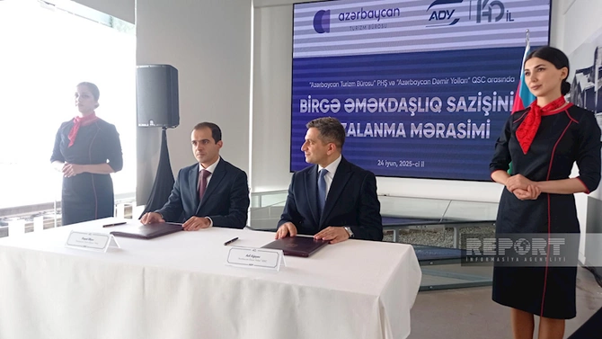 ADY və Azərbaycan Turizm Bürosu arasında əməkdaşlıq sazişi imzalanıb — FOTO ADY və Azərbaycan Turizm Bürosu arasında əməkdaşlıq sazişi imzalanıb — FOTO