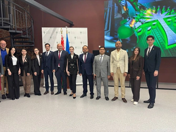 ASGA Minskdə Azərbaycan-Belarus Gənclər Forumu çərçivəsində daha bir önəmli görüş reallaşdırdı — FOTOLAR