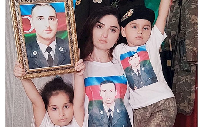 Şəhid xanımı ali məktəbdən məzun oldu — FOTO Şəhid xanımı ali məktəbdən məzun oldu — FOTO