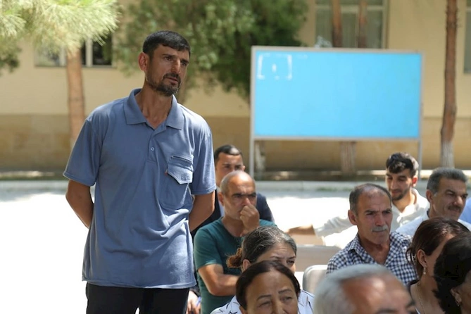Hacıqabulun Ağacanlı kəndində səyyar qəbul-görüş keçirildi — FOTOLAR Hacıqabulun Ağacanlı kəndində səyyar qəbul-görüş keçirildi — FOTOLAR