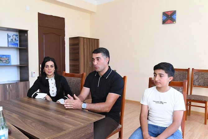 Şirvanda keçmiş məcburi köçkünlərin müraciətləri dinlənilib — FOTOLAR