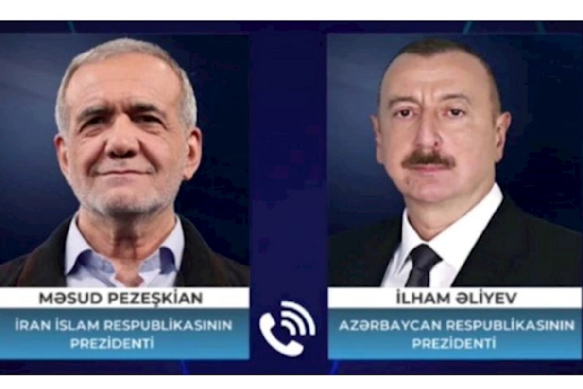 İlham Əliyevlə Məsud Pezeşkian arasında telefon söhbəti oldu
