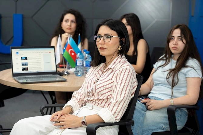 “Euronews Academy” çərçivəsində beşgünlük təlim proqramı uğurla yekunlaşıb — FOTOLAR “Euronews Academy” çərçivəsində beşgünlük təlim proqramı uğurla yekunlaşıb — FOTOLAR