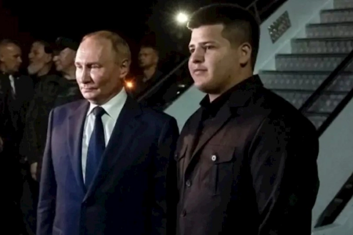 Putin Kadırovun oğlu ilə görüşdü — TOY TƏBRİKİ