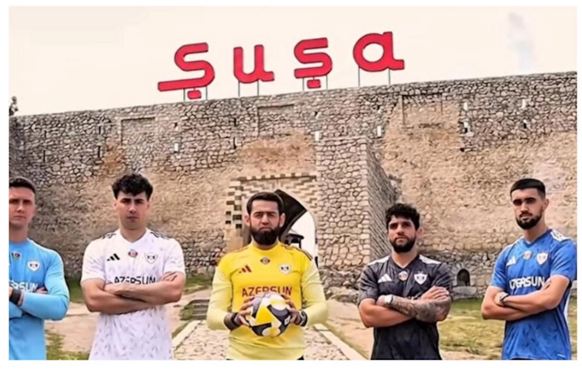 Qarabağ yeni formalarını Şuşada təqdim etdi