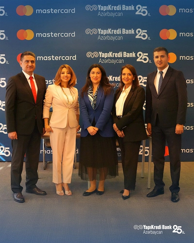 “Yapı Kredi Bank Azərbaycan” QSC və “Mastercard” arasında regionda ilk “Mastercard Wholesale Program” əməkdaşlığı imzalandı — FOTOLAR