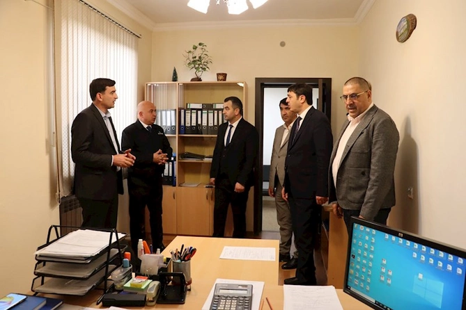 Azəriqaz İB yanında İctimai Şuranın nümayəndələri Qarabağ RQİİ-də görülən işlərlə tanış olublar — FOTOLAR Azəriqaz İB yanında İctimai Şuranın nümayəndələri Qarabağ RQİİ-də görülən işlərlə tanış olublar — FOTOLAR