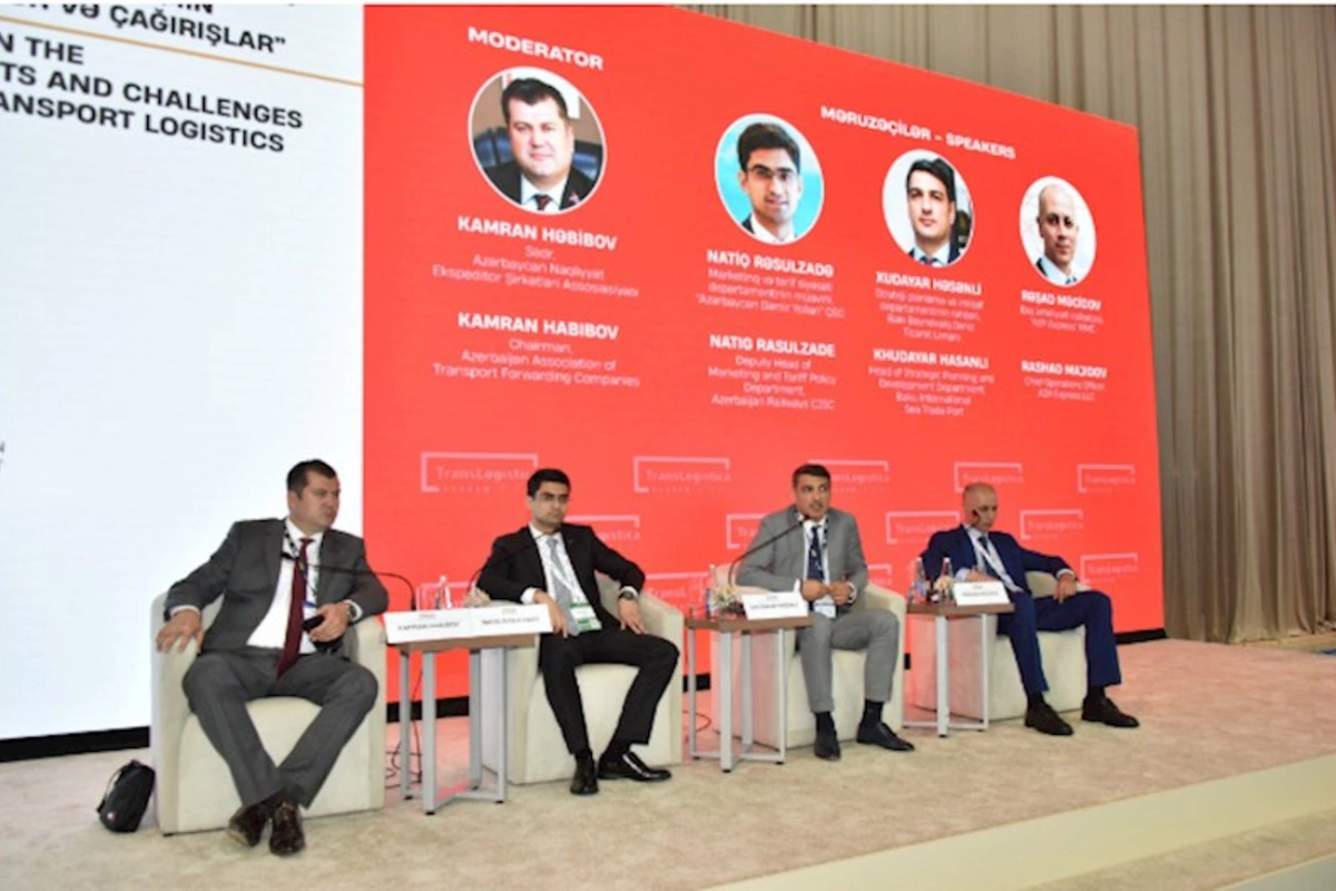 “TransLogistica Caspian” sərgisində Xəzər regionunda multimodal daşımaların perspektivləri müzakirə olunub