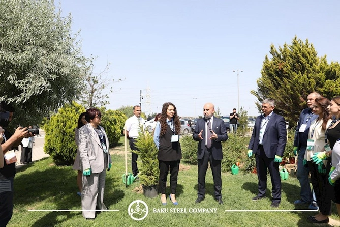 Baku Steel Company 30-cu Yubiley Beynəlxalq Xəzər Neft və Qaz Sərgisində — FOTOLAR