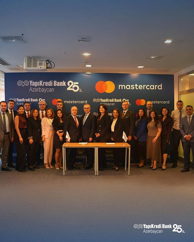 “Yapı Kredi Bank Azərbaycan” QSC və “Mastercard” arasında regionda ilk “Mastercard Wholesale Program” əməkdaşlığı imzalandı — FOTOLAR
