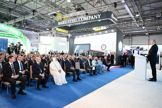 Baku Steel Company 30-cu Yubiley Beynəlxalq Xəzər Neft və Qaz Sərgisində — FOTOLAR