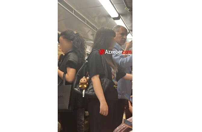 Xanlar Vəliyev metroda görüntüləndi — FOTOLAR