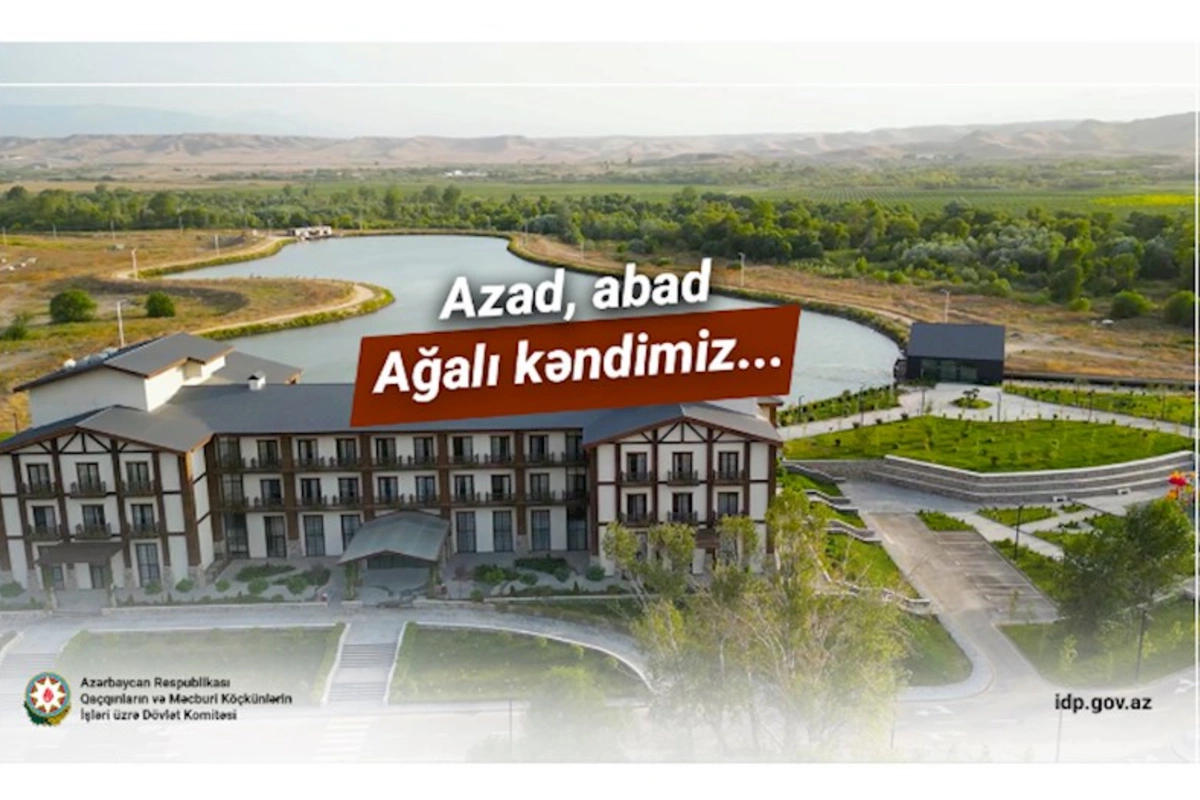 Azad, abad Ağalı kəndimiz... — VİDEO
