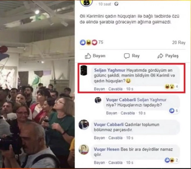 “Azadlıq qəzeti”nin qadın zorakılığı üzərində spekulyasiyası — FOTOLAR