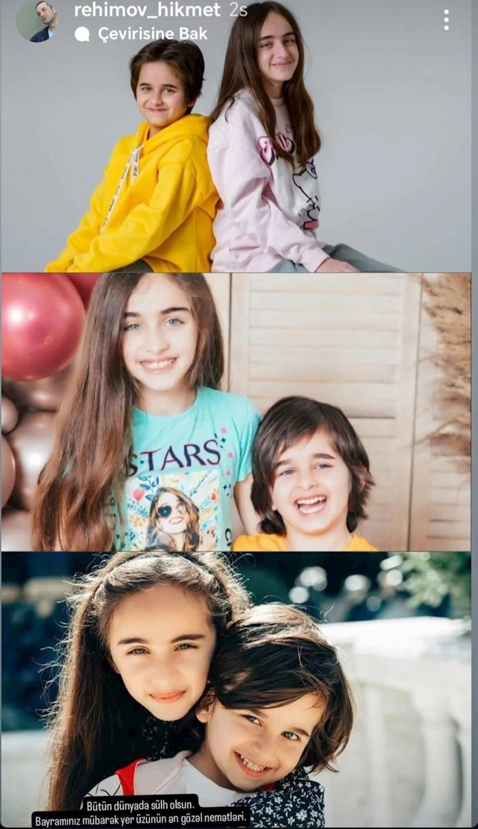 Tanınmışların övladları — FOTOLAR