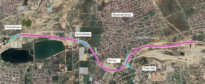 Sabahdan bu yolda hərəkət istiqaməti dəyişdirilir — FOTOLAR