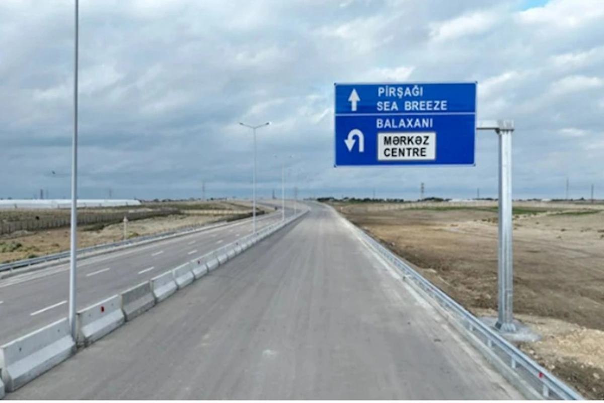 Sabahdan bu yolda hərəkət istiqaməti dəyişdirilir — FOTOLAR