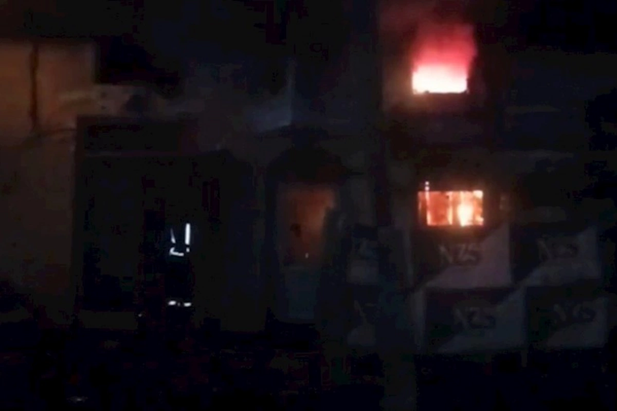 “Sabunçu bazarı”nda yanğın olub — VİDEO
