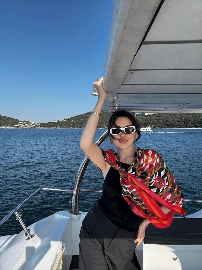 Safurənin yaxta gəzintisi — FOTOLAR