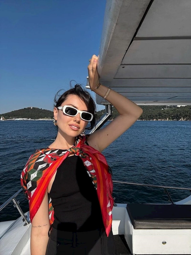 Safurənin yaxta gəzintisi — FOTOLAR