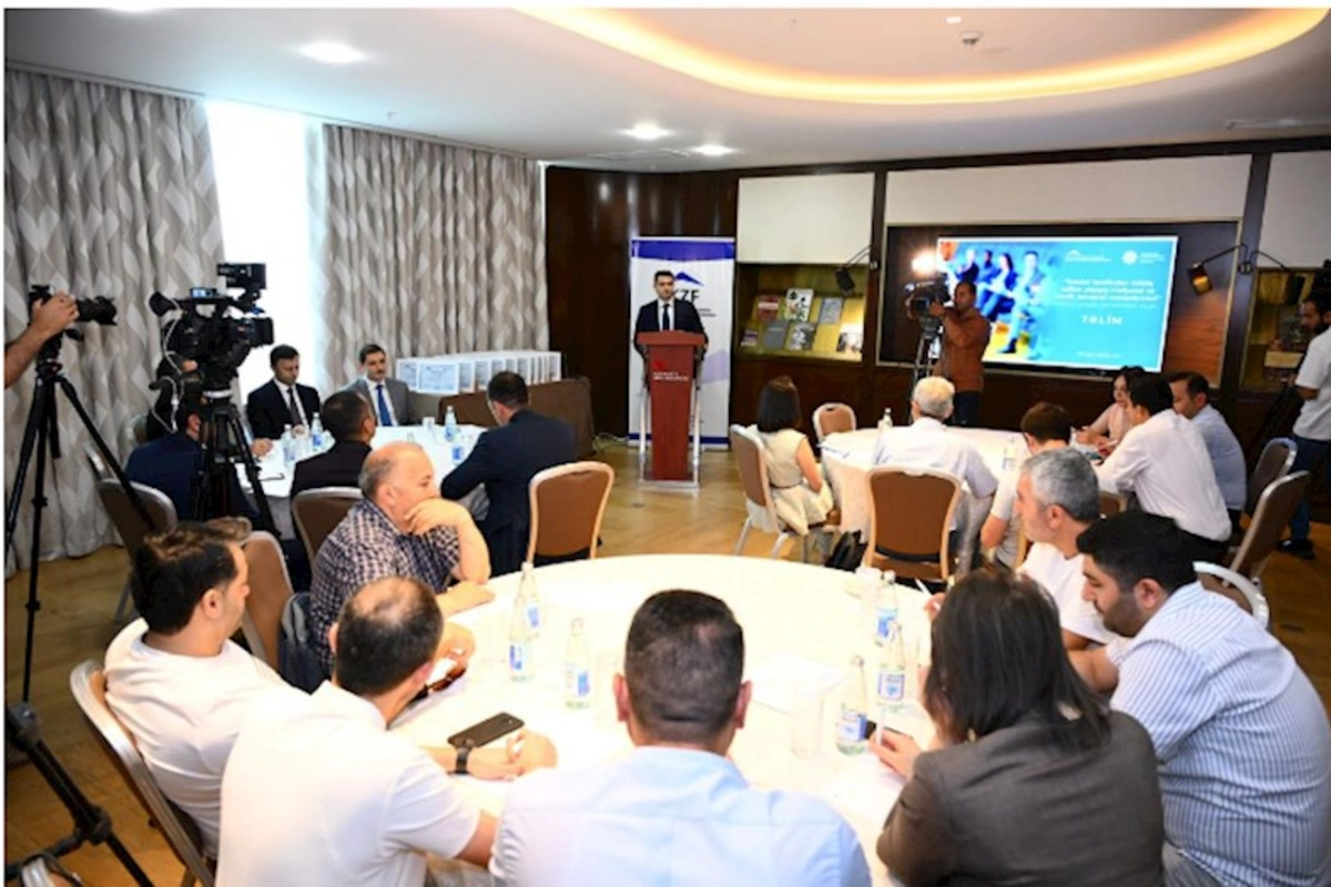 Media nümayəndələri üçün təlim keçirilib