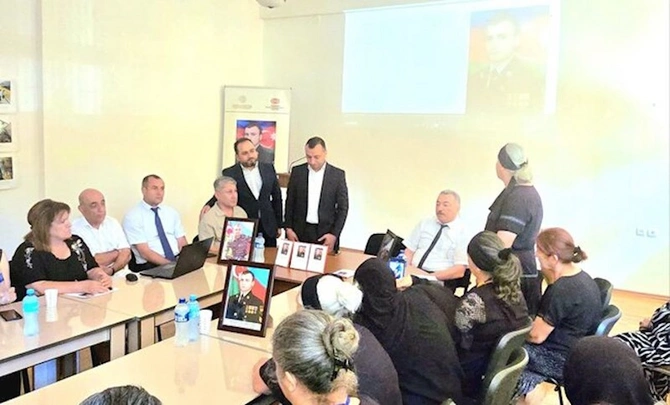 Şəhid Ülvi Qulamlıya həsr olunmuş videoçarx təqdim edildi — FOTOLAR