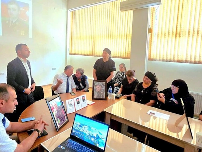 Şəhid Ülvi Qulamlıya həsr olunmuş videoçarx təqdim edildi — FOTOLAR