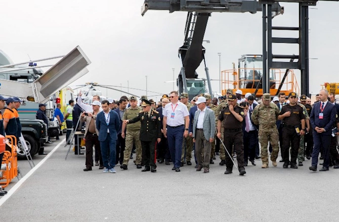 Bakı Beynəlxalq Dəniz Limanında əməliyyat-taktiki təlim keçirildi — FOTOLAR