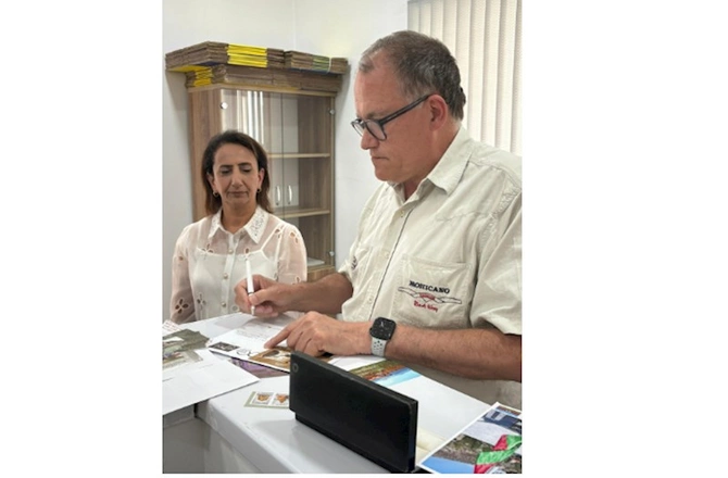 Laçından İrlandiyaya ilk dəfə poçt vasitəsilə açıqca göndərildi — FOTOLAR