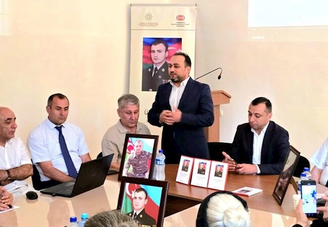 Şəhid Ülvi Qulamlıya həsr olunmuş videoçarx təqdim edildi — FOTOLAR