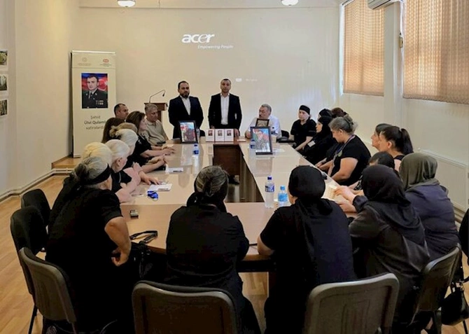 Şəhid Ülvi Qulamlıya həsr olunmuş videoçarx təqdim edildi — FOTOLAR