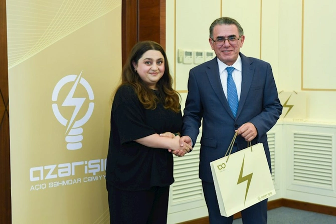 Azərişıq ASC-nin Medianın İnkişafı Agentliyi ilə birgə keçirdiyi müsabiqənin nəticələri açıqlanıb — FOTOLAR